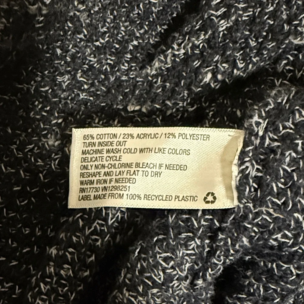 3/$10 Universal Thread Dark Blue Knit Cardigan - Picture 5 of 10